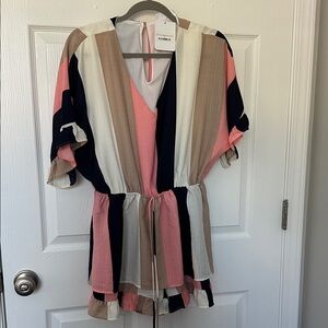 Striped Multicolor Jumpsuit